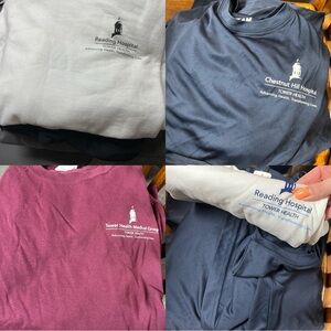 14pcs Screenprinted Apparel- Tees, Hoodies NWOT